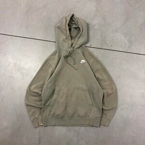 Nike bleached earthtone hoodie bleached hoodie